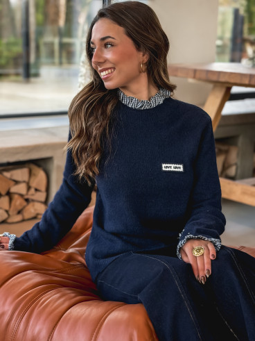 Pull Holly - Bleu marine Pull Holly - Bleu marine