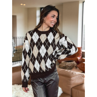 Pull Annecy - Chocolat