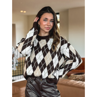 Pull Annecy - Chocolat