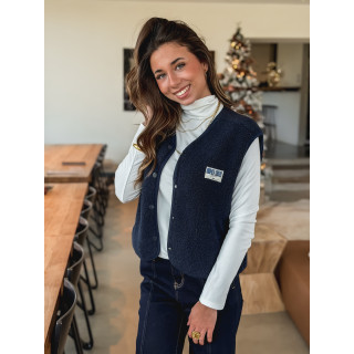 Gilet sans manches Mimi - Marine