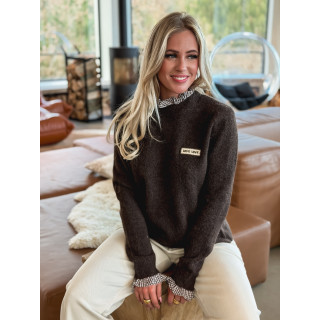 Pull Holly - Chocolat
