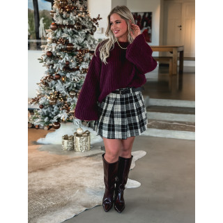 Pull Serlana - Bordeaux