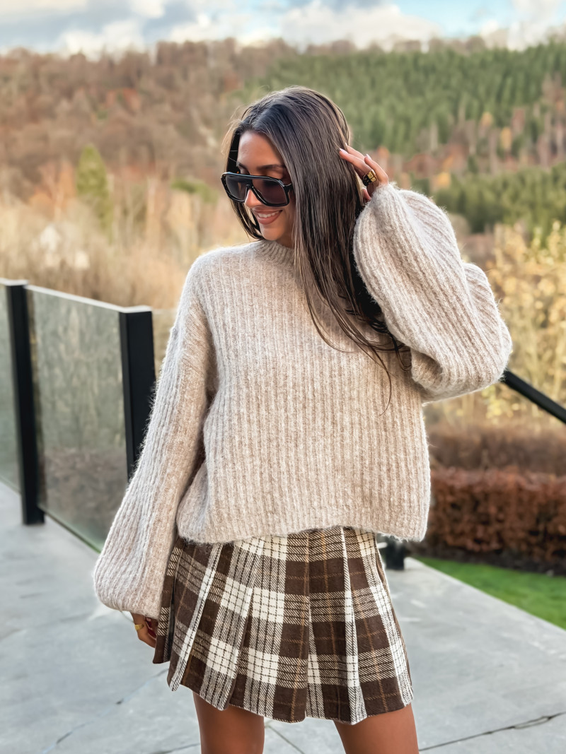 Pull Serlana - Taupe