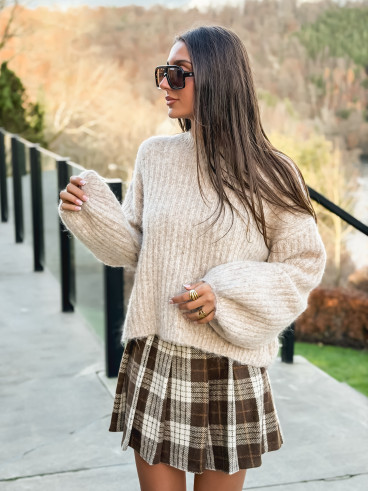 Pull Serlana - Taupe