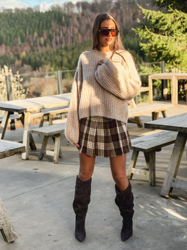 Pull Serlana - Taupe