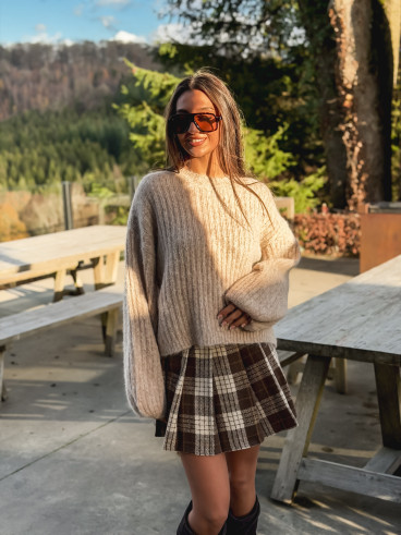 Pull Serlana - Taupe