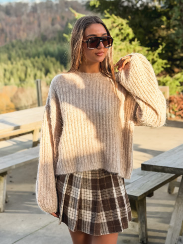 Pull Serlana - Taupe