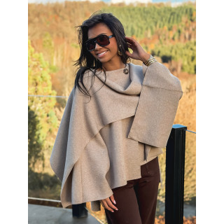 Gilet/Cape karyn - Beige