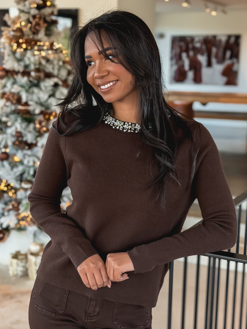 Pull Trixie - Chocolat