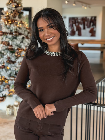 Pull Trixie - Chocolat