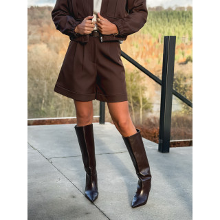 Short Honorine - Chocolat