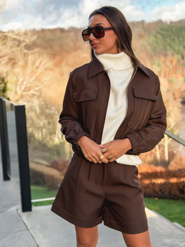Veste Honorine - Chocolat