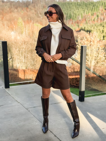 Veste Honorine - Chocolat