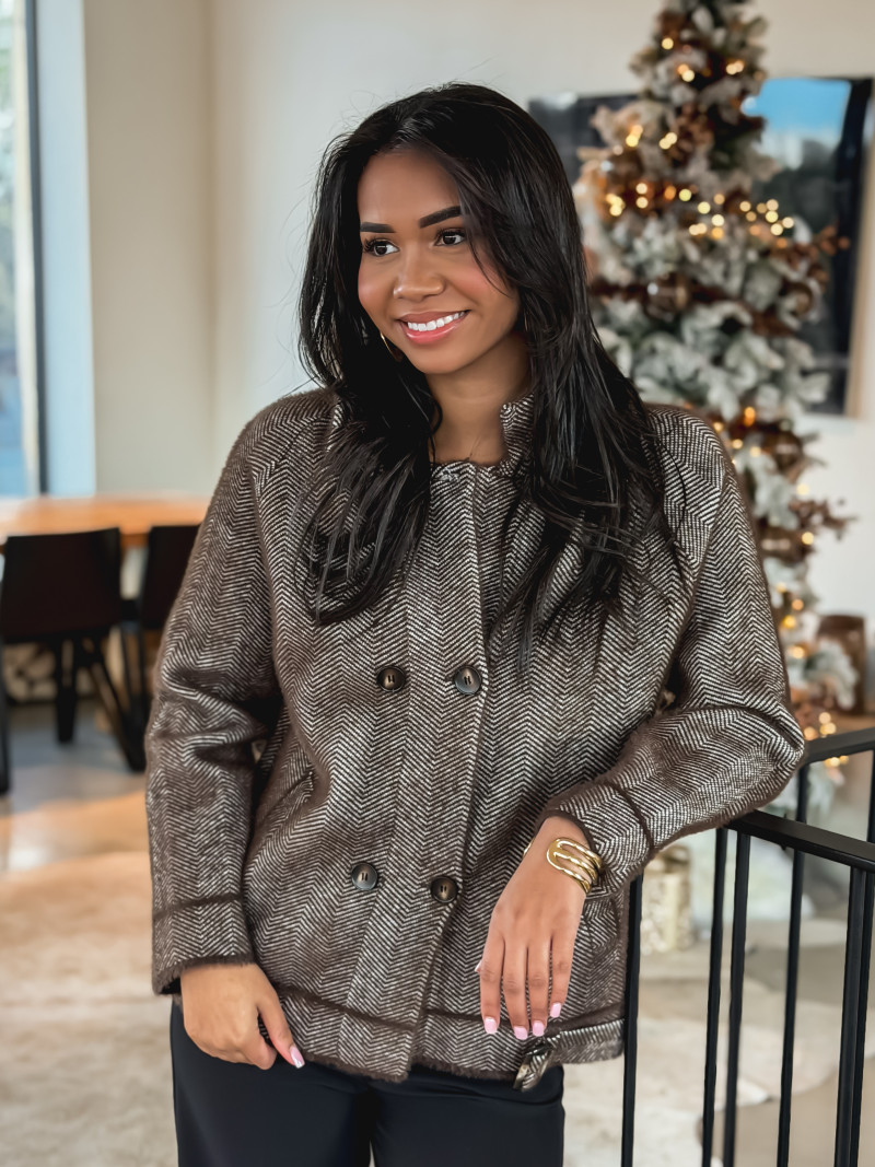 Veste Jemila - Marron