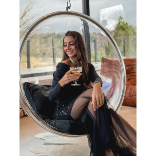 Jupe longue Sidonya - Noir