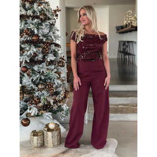 Combinaison pantalon Robanne - Bordeaux