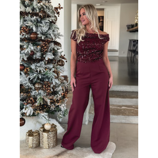 Combinaison pantalon Robanne - Bordeaux