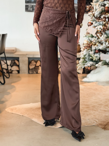 Pantalon Lisanne - Chocolat
