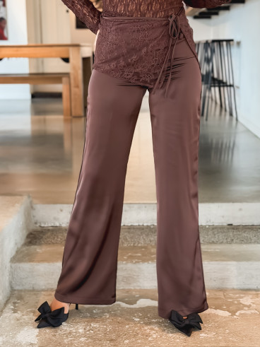 Pantalon Lisanne - Chocolat