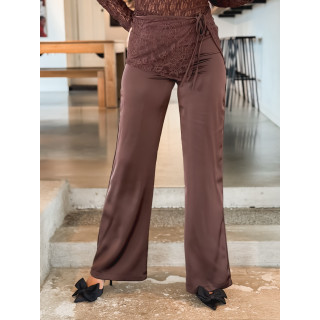 Pantalon Lisanne - Chocolat