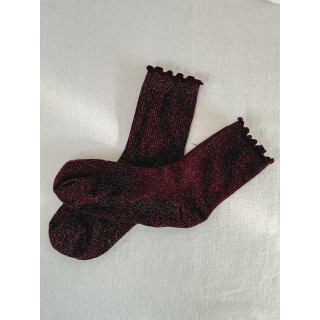 Chaussettes Myla - Bordeaux