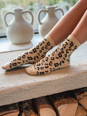 Chaussettes Amalia - Doré