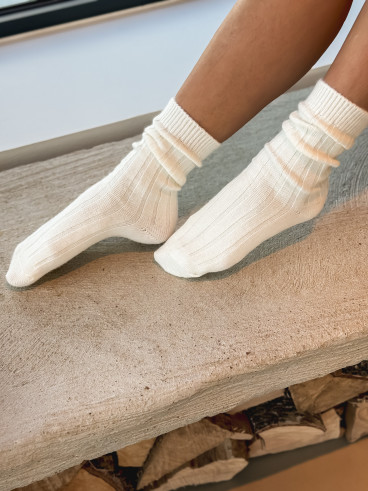 Chaussette Jacinthe - Ecru