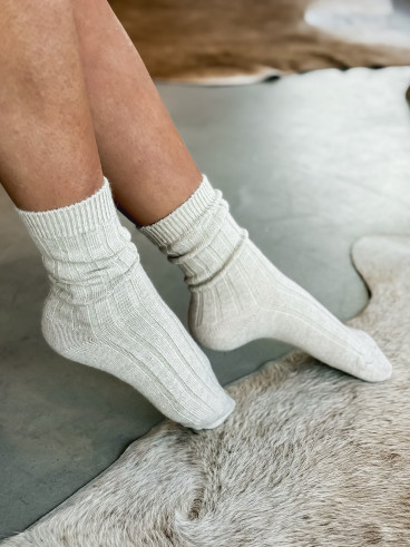 Chaussette Jacinthe - Beige