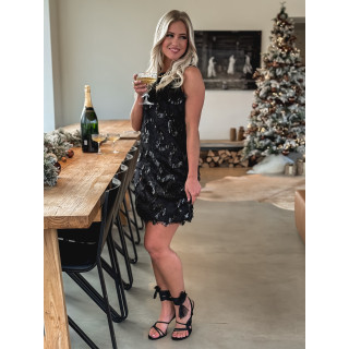 Robe courte Daya - Noir