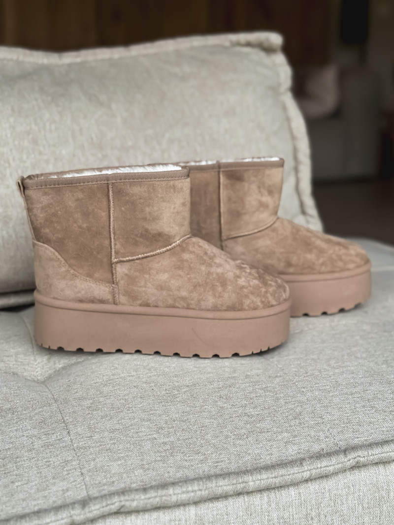 Boots Idaho - Beige foncé