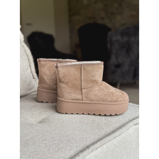 Boots Idaho - Beige foncé