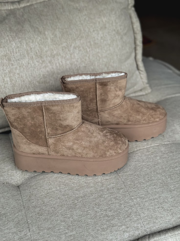 Boots Idaho - Beige foncé