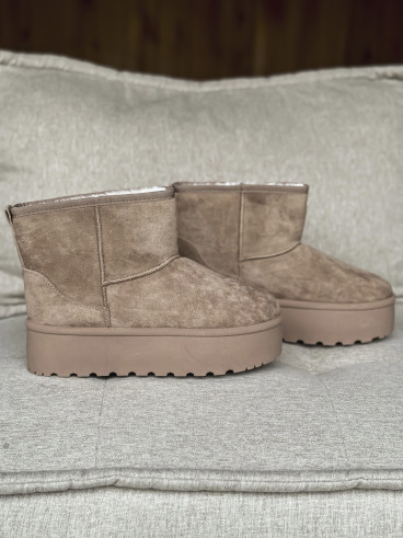 Boots Idaho - Beige foncé