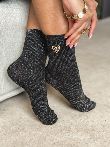 Chaussettes Odile - Noir