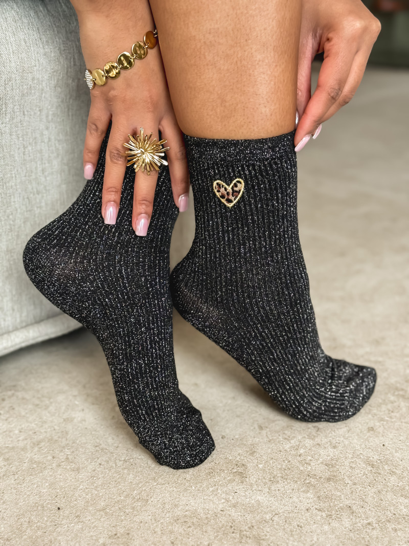 Chaussettes Odile - Noir