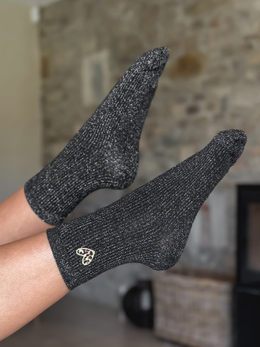Chaussettes Odile - Noir