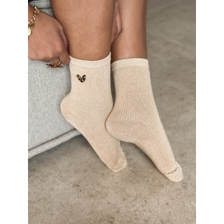 Chaussettes Odile - Doré