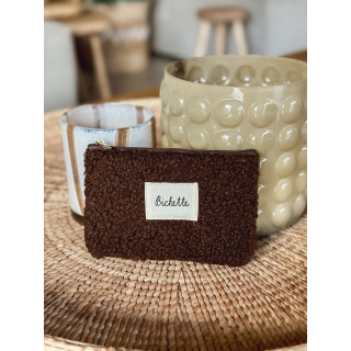 Pochette "Bichette" - Chocolat