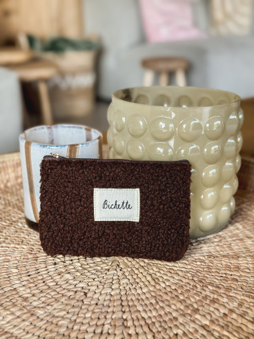 Pochette "Bichette" - Chocolat