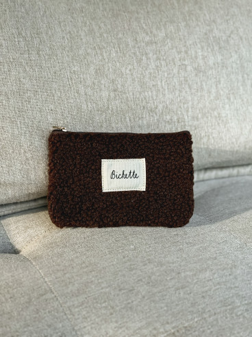 Pochette "Bichette" - Chocolat