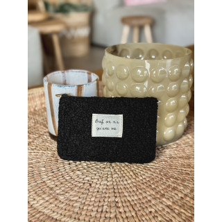 Pochette "Bref" - Noir