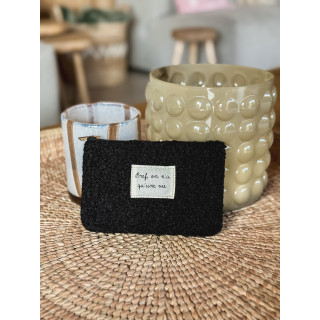 Pochette "Bref" - Noir