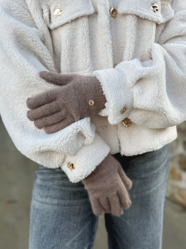 Gants Maléa - Taupe