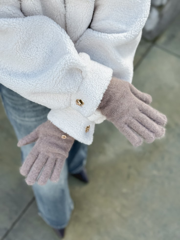 Gants Maléa - Taupe