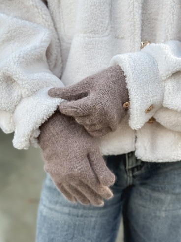 Gants Maléa - Taupe