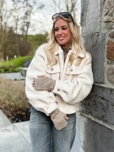 Mitaines Alcéa - Taupe