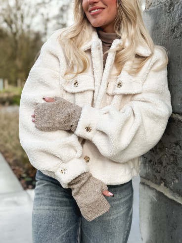 Mitaines Alcéa - Taupe