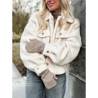 Mitaines Alcéa - Taupe