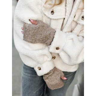 Mitaines Alcéa - Taupe