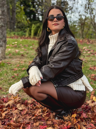 Mitaines Edelweiss - Beige Mitaines Edelweiss - Beige